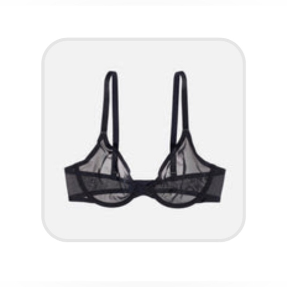 CUUP Plunge Mesh Bra